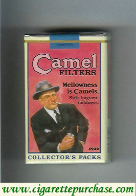 Camel Collectors Packs 1920 Filters cigarettes soft box